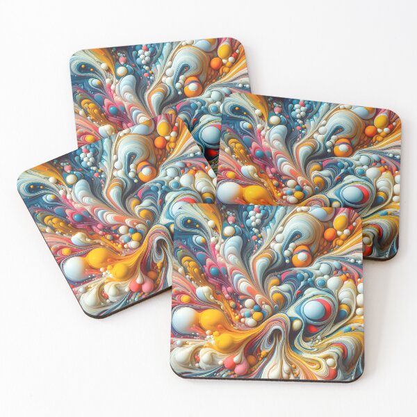 Item preview, PSYCHEDELLIC PAINT SPLASH 2 designed and sold by CARVAL-CLOTHES.