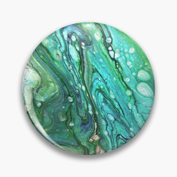 Item preview, Uh Oh 3 Wild Green Acrylic Abstract designed and sold by Doug  Siegel.