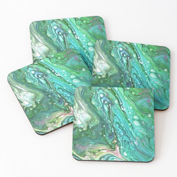 Item preview, Uh Oh 3 Wild Green Acrylic Abstract designed and sold by Doug  Siegel.