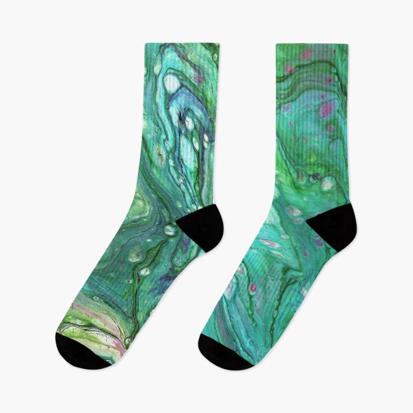 Item preview, Uh Oh 3 Wild Green Acrylic Abstract designed and sold by Doug  Siegel.