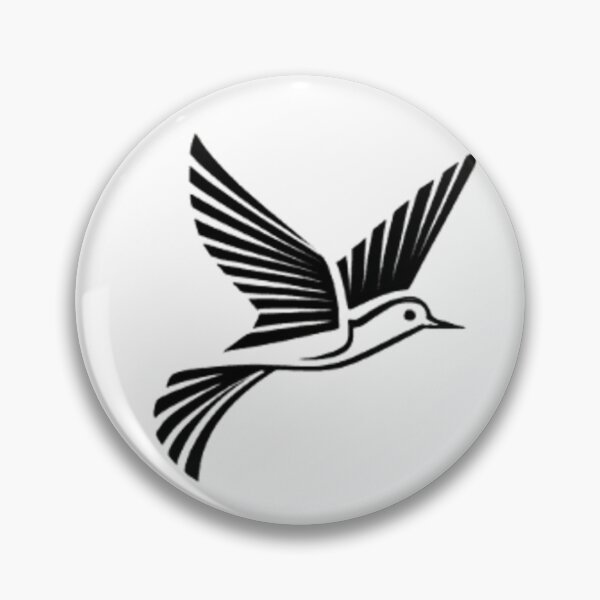 Item preview, Essence of Flight - Artistic Bird Silhouette designed and sold by GL!TCH LAB.