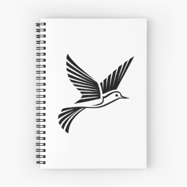 Item preview, Essence of Flight - Artistic Bird Silhouette designed and sold by GL!TCH LAB.