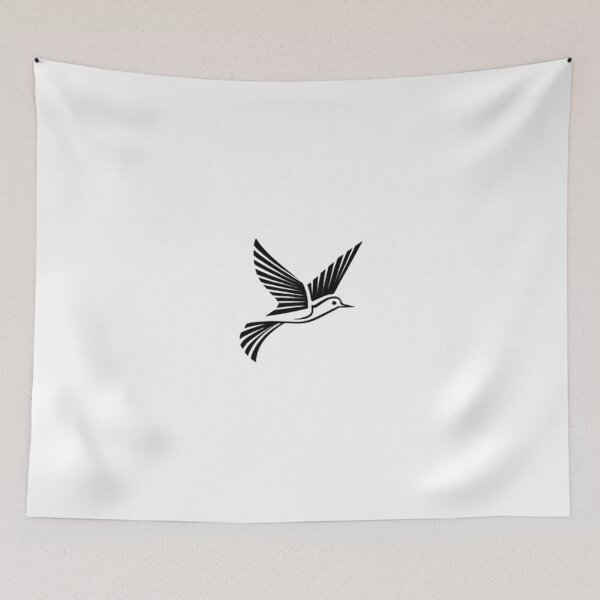 Item preview, Essence of Flight - Artistic Bird Silhouette designed and sold by GL!TCH LAB.