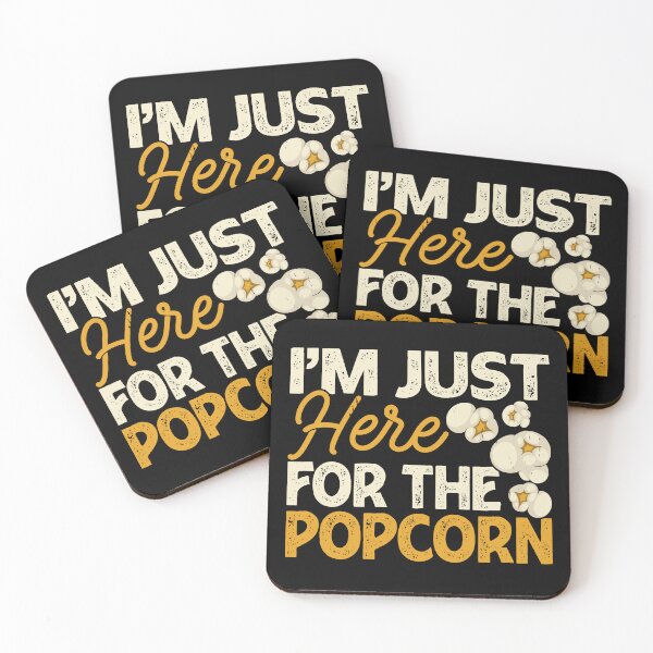 Item preview, I'm just here for the popcorn, Popcorn squad, Popcorn funny  designed and sold by Yasserlaa.