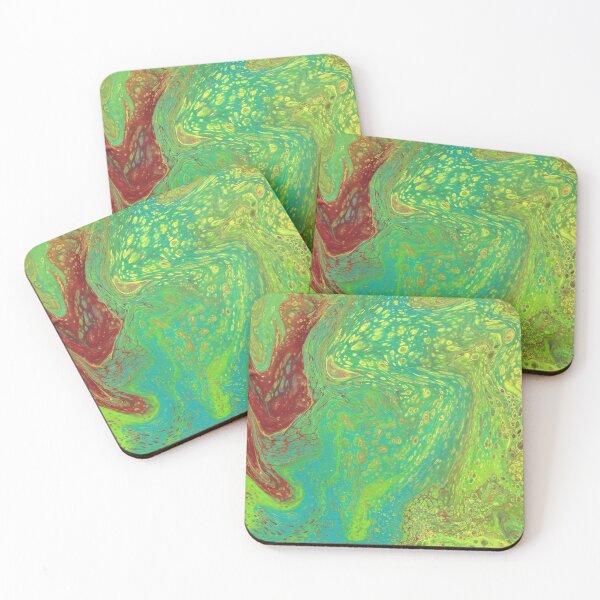 Item preview, Vegabond Dreams 2 Bright Green Acyrlic Abstract designed and sold by Doug  Siegel.