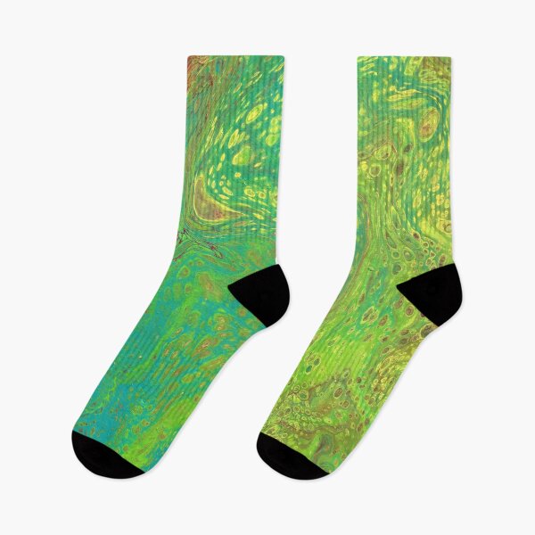 Item preview, Vegabond Dreams 2 Bright Green Acyrlic Abstract designed and sold by Doug  Siegel.