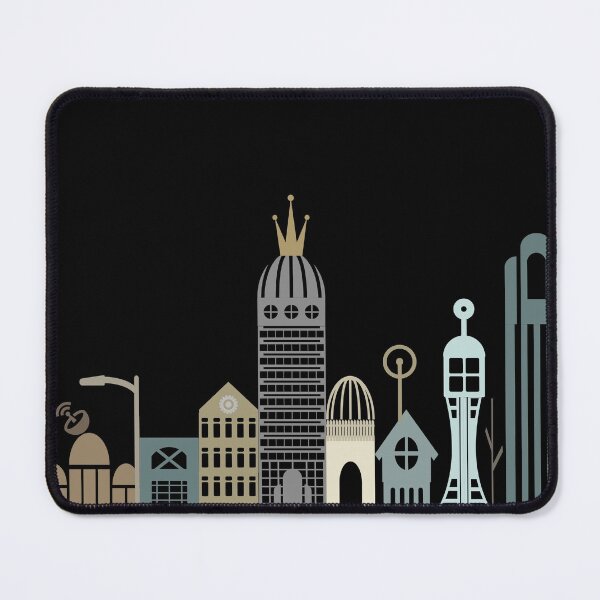 Item preview,  hipster cityscape designed and sold by Carmelagaminde.