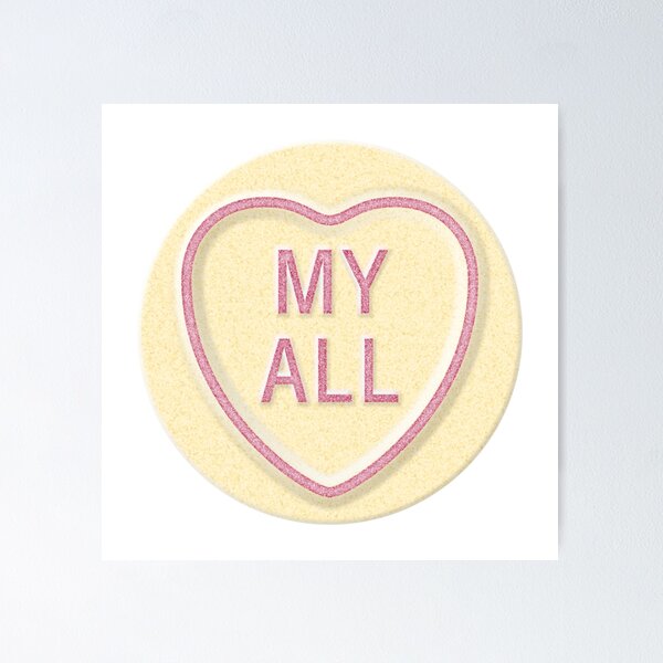 Item preview, NDVH Love Heart MY ALL designed and sold by Nik’s T-Shirts.