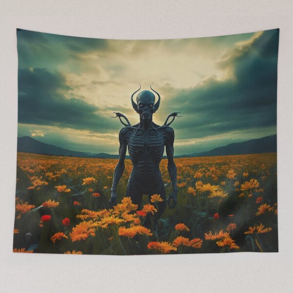 Item preview, Vampire Alien Humanoid Monster designed and sold by SassyArtistry.