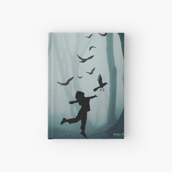 Dancing with the crows Hardcover Journal