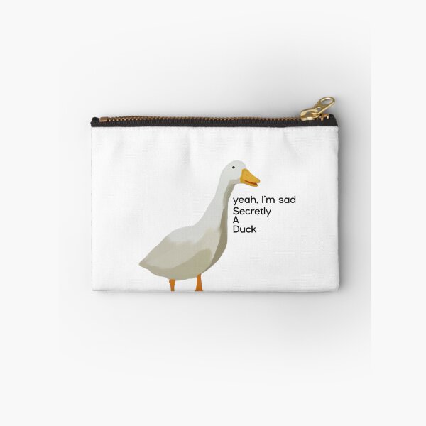 Item preview, I'm sad, secretly a duck designed and sold by Creampeachy.