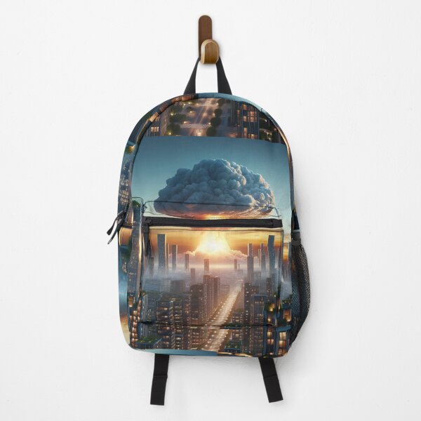Item preview, Apocalyptic Dawn Over Future Cityscape designed and sold by ArtComixHaven.
