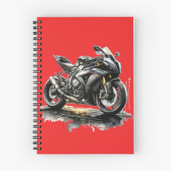 Item preview, Super Sport Motorcycle Watercolor  designed and sold by RapTops.