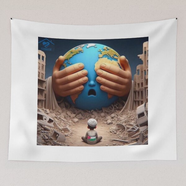 Item preview, Echoes of Silence: A Visual Testament to Gaza's Unheard Stories designed and sold by Designs That Speak ✨.