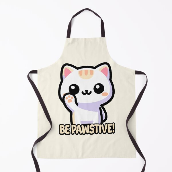 Item preview, Be Pawsitive! Cute Cat Pun designed and sold by PMCreative.