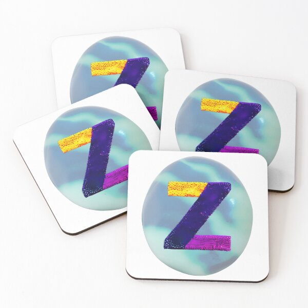 Item preview, letter Z, monogram 2. typography collage. ABC art. gift designed and sold by Minibubb.