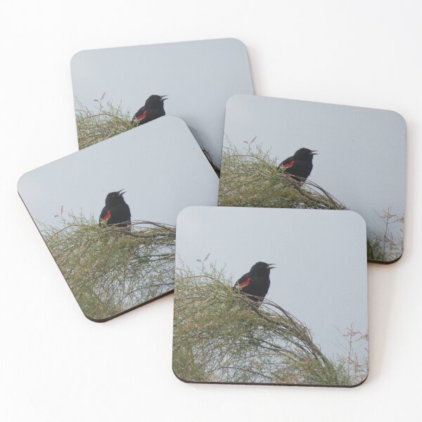 Item preview, Red-winged Blackbird designed and sold by Birds-by-Bovi.