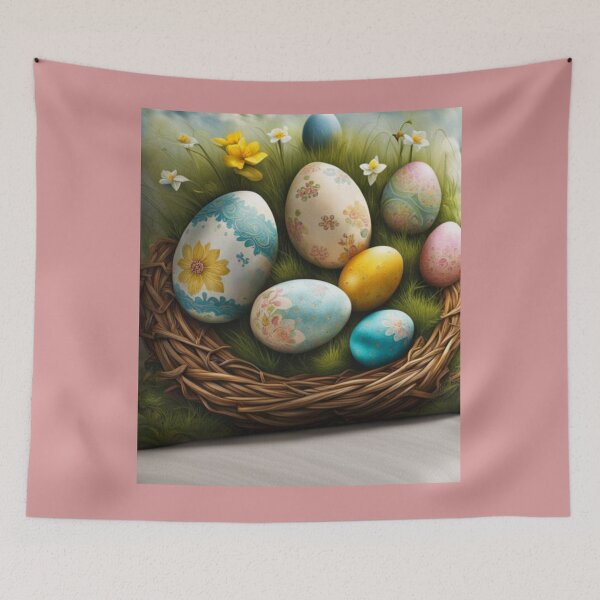 Item preview, Easter egg basket designed and sold by seahorse crossing.