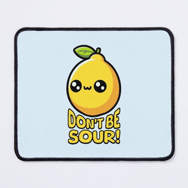 Item preview, Don't Be Sour! Cute Lemon Pun designed and sold by PMCreative.