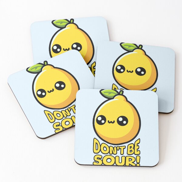 Item preview, Don't Be Sour! Cute Lemon Pun designed and sold by PMCreative.
