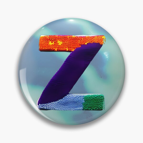 Item preview, letter Z, monogram 2. typography collage. ABC art. gift designed and sold by Minibubb.
