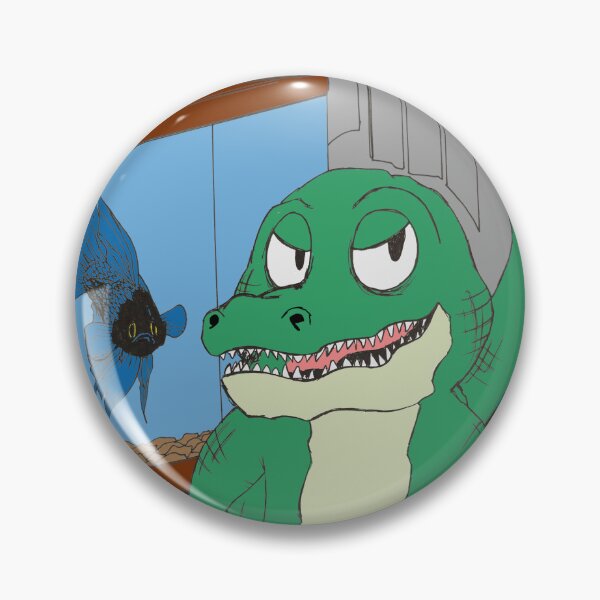Item preview, Azu, the alligator, and Betta, the betta designed and sold by OlivaHelen.