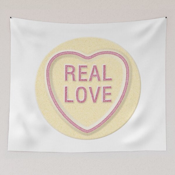 Item preview, NDVH Love Heart REAL LOVE designed and sold by Nik’s T-Shirts.