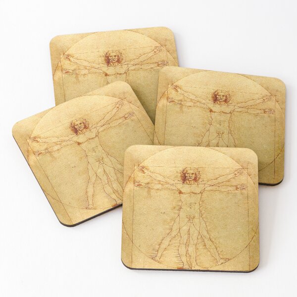 Item preview, Vitruvian Man Gold Cut designed and sold by Antron23.