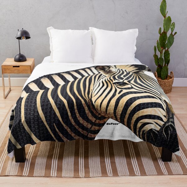 Item preview, zebra in abstract imagery form - dePace' designed and sold by mrpropcake.