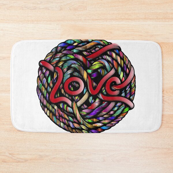 Item preview, a ball of yarn with the word love in it designed and sold by Enga6.