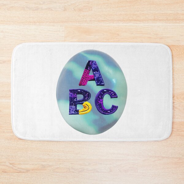 Item preview, letter ABC, monogram 2. typography collage. ABC art. gift designed and sold by Minibubb.
