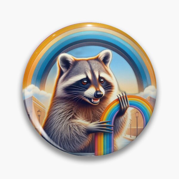 Item preview, Rizz Em With The Tism Raccoon Autism Awareness Raccoon Meme designed and sold by Chmielayka.