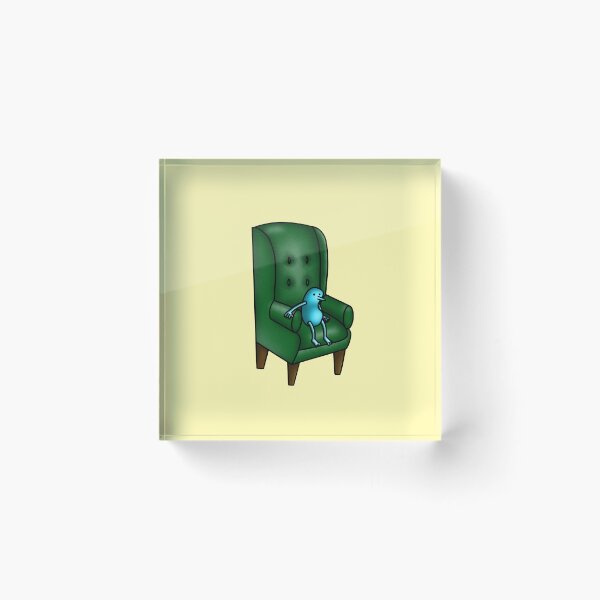 Item preview, Armchair Expert designed and sold by ClayDayArt.