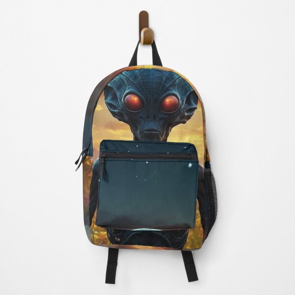 Item preview, Colorful Hipster Alien At Sunset designed and sold by SassyArtistry.
