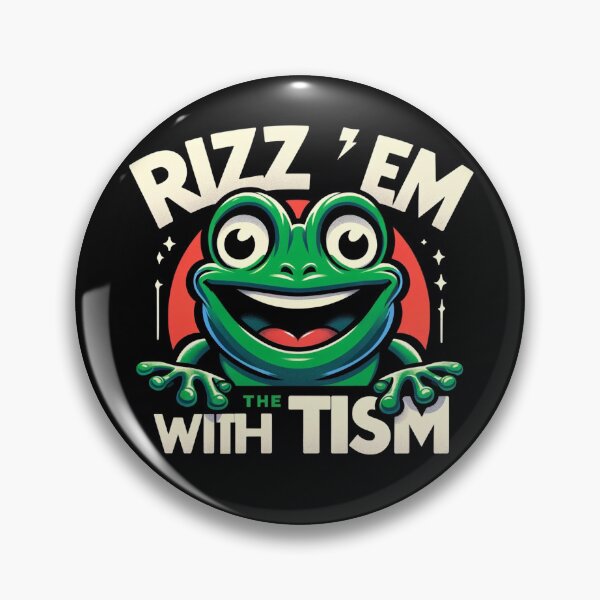 Artikelvorschau, Rizz Em mit dem Tism Frog Autism Awareness Frog Meme entworfen und verkauft von Chmielayka.