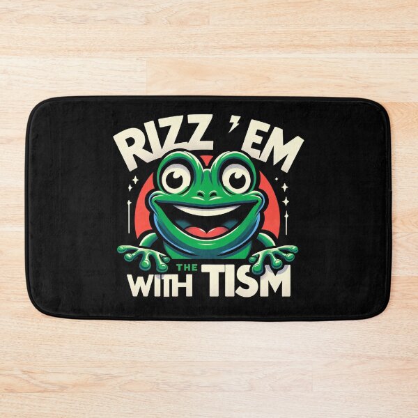 Artikelvorschau, Rizz Em mit dem Tism Frog Autism Awareness Frog Meme entworfen und verkauft von Chmielayka.