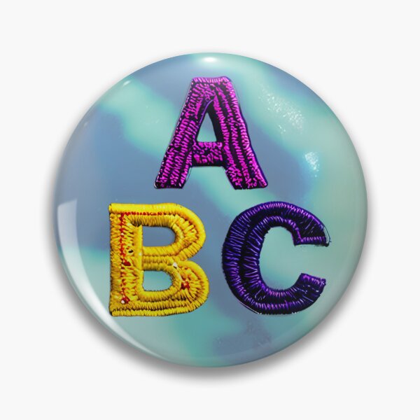 Item preview, letter ABC, monogram 2. typography collage. ABC art. gift designed and sold by Minibubb.