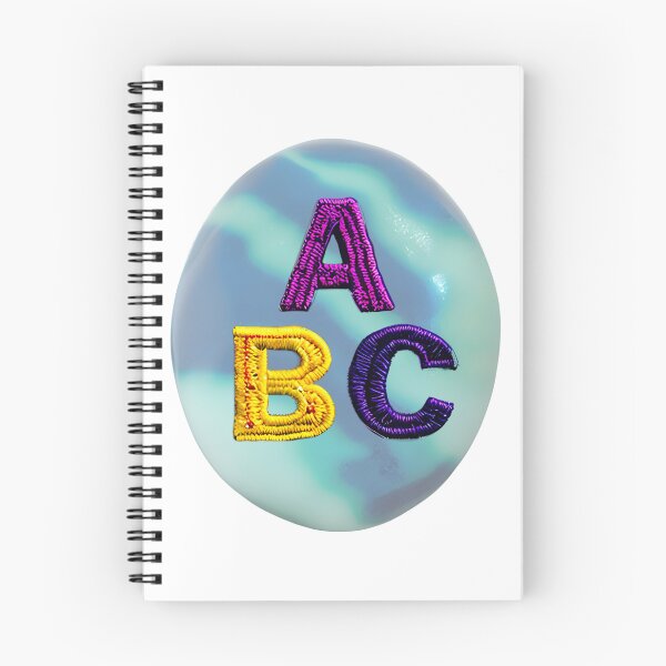 Item preview, letter ABC, monogram 2. typography collage. ABC art. gift designed and sold by Minibubb.