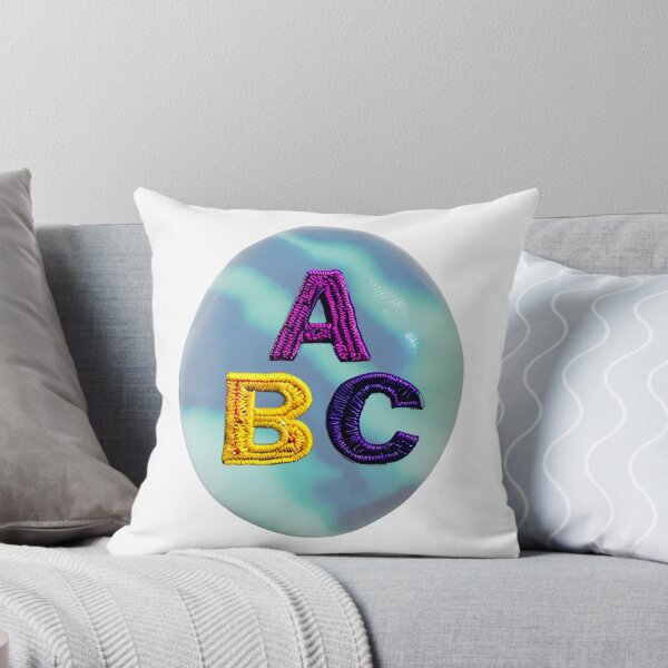 Item preview, letter ABC, monogram 2. typography collage. ABC art. gift designed and sold by Minibubb.