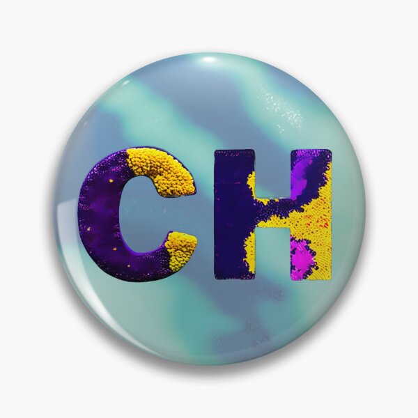 Item preview, letter CH, monogram 2. typography collage. ABC art. gift designed and sold by Minibubb.