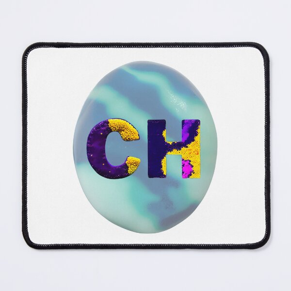 Item preview, letter CH, monogram 2. typography collage. ABC art. gift designed and sold by Minibubb.
