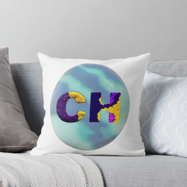 Item preview, letter CH, monogram 2. typography collage. ABC art. gift designed and sold by Minibubb.