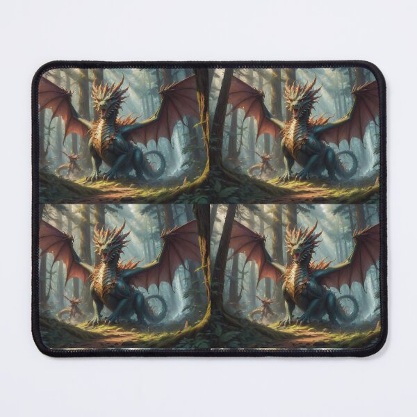 Item preview, Dragon In Redwood Forest designed and sold by Burkae.