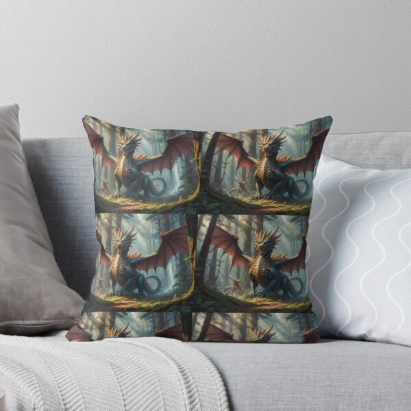 Item preview, Dragon In Redwood Forest designed and sold by Burkae.