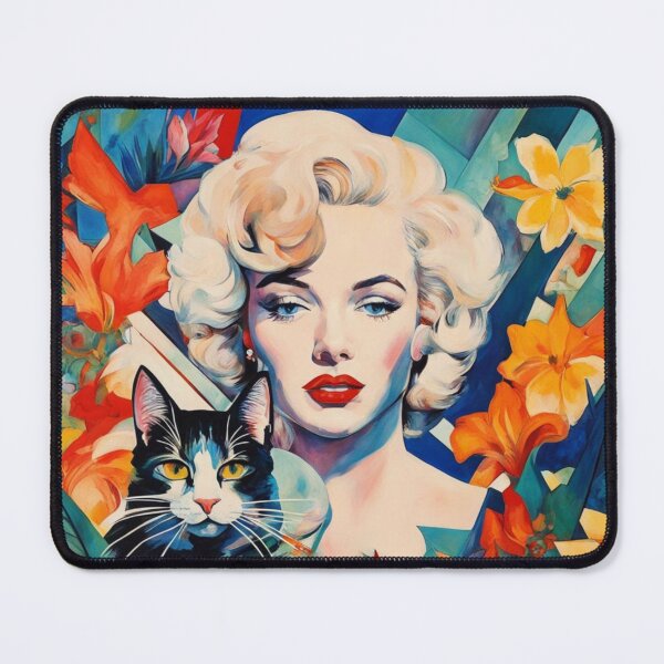 Item preview, Beautiful girl with a cat. designed and sold by Natalia-Vlad.