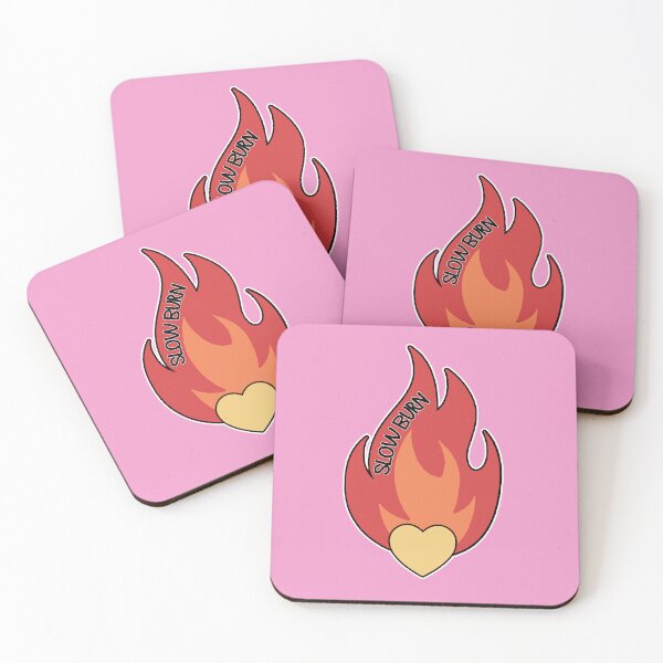 Item preview, Slow burn Book Trope  designed and sold by baranskini.