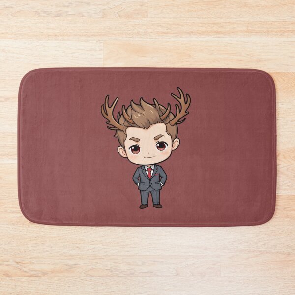 Item preview, Chibi Hannibal with Antlers Sticker designed and sold by orionlodubyal.
