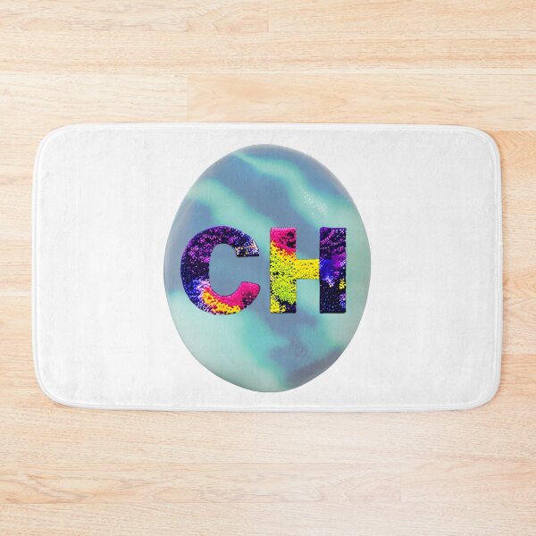 Item preview, letter CH, monogram 2. typography collage. ABC art. gift designed and sold by Minibubb.