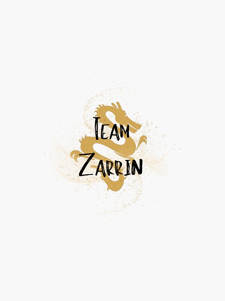 Thumbnail 3 of 3, Sticker, Team Zarrin designed and sold by FamiliarBeings.