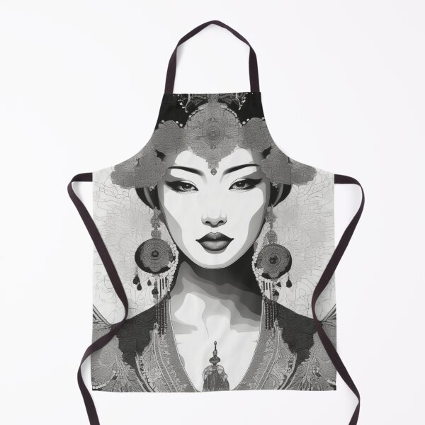 Item preview, a spiritual court lady wearing jewelry designed and sold by JangmiHorang.